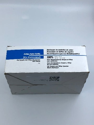 Richmond 100904 Cotton Pellet Refill, 1/8inch Diameter, #4 Size